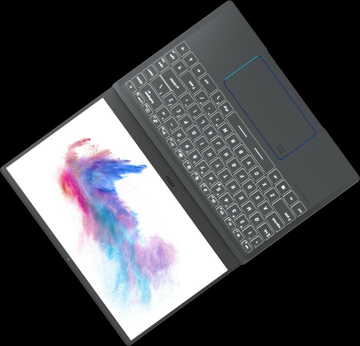 Actual product image MSI Prestige 14 (14", Intel Core i7-10710U, 16 GB, 1000 GB, DE)