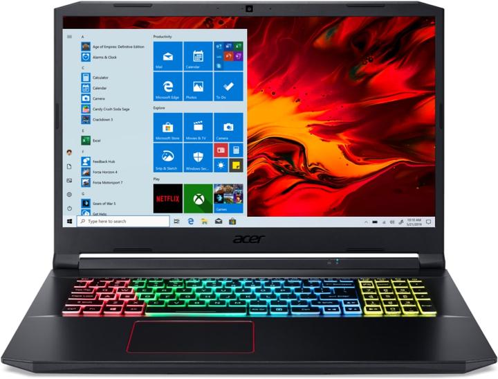 Image du produit Acer Nitro 5 (15.60", I7-10750H, 16 Go, 1000 Go, CH)