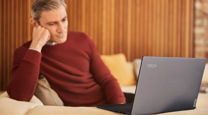 Actual product image Lenovo Yoga Slim 7i - 15IIL05 (15.60", Intel Core i7-1065G7, 16 GB, 1000 GB, CH)