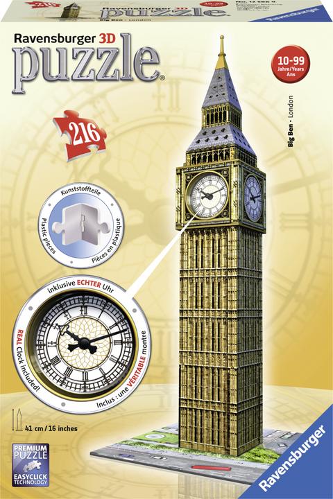 Immagine prodotto Ravensburger Big Ben con orologio (216 pezzi)