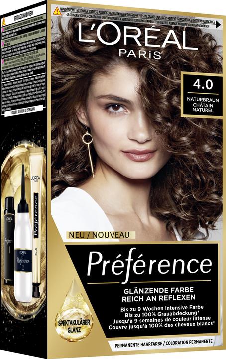 Produktbild L'Oréal Paris Preference Core (Châtain naturel, 4 Naturbraun)
