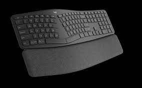 Produktbild Logitech Ergo K860 for Business Tastatur RF Wireless + Bluetooth UK International Graphit (Eng. Int., Kabellos)