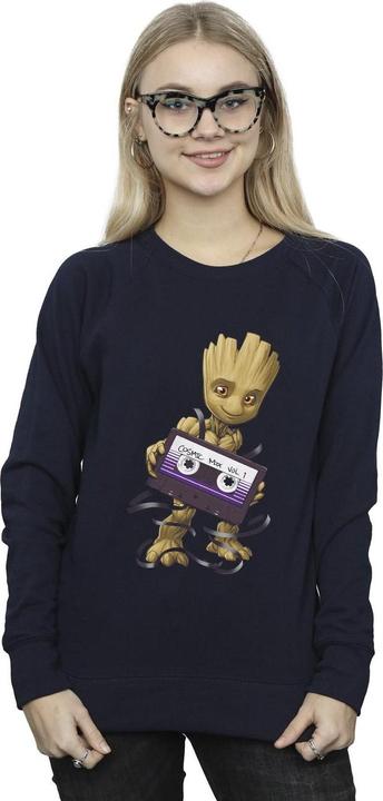 Immagine prodotto Guardians Of The Galaxy Groot Cosmic Tape Felpa Donna (XL)