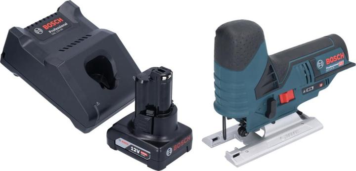 Produktbild Bosch Professional Bosch GST 12V-70 Professional Akku Stichsäge 12 V 70 mm + 1x Akku 6,0 Ah + Ladegerät