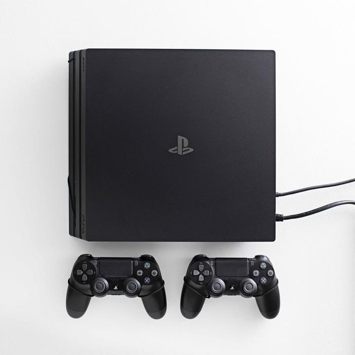 Actual product image Floating Grip Playstation 4 Pro and Controller Wall Mount (PS4)