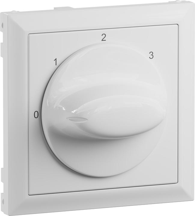 Actual product image Legrand SEANO cover for 3-step switch with zero position (0, 1, 2, 3), three different operating modes