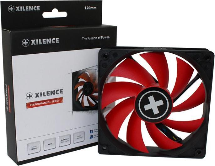 Actual product image Xilence Red Wing 120 PWM (120 mm, 1 x)