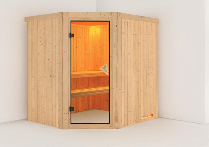 Actual product image Karibu Lilja without roof rim (Without oven)