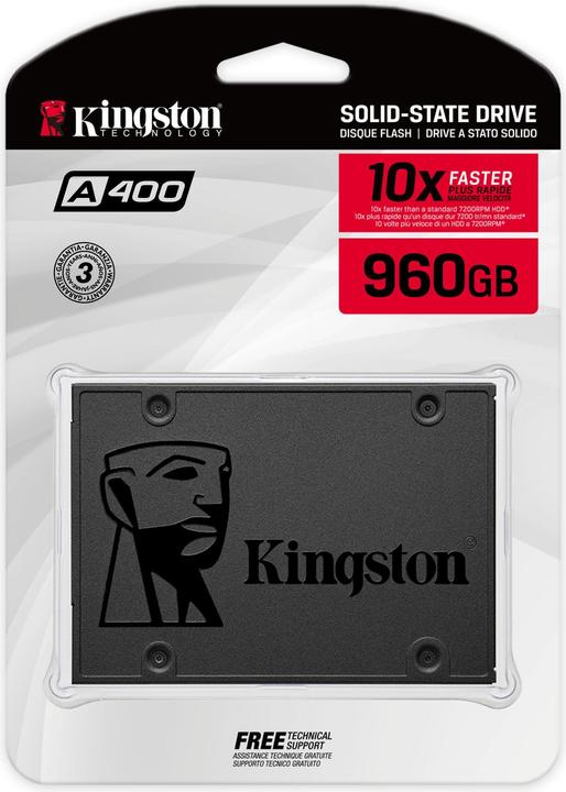 Produktbild Kingston A400 (960 GB, 2.5")