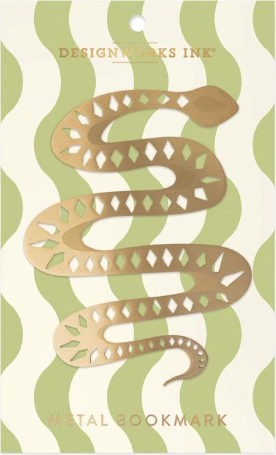 Produktbild Designworks Buchzeichen Metall - Mister Slithers