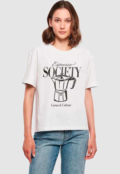 Actual product image Miss Tee Espresso Society Tee - 187379 (M)