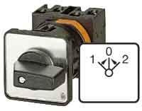 Produktbild Eaton T0-1-8214/E Umschalter 019863 Kont2 20A 2>0 1 45° tastend Einbau