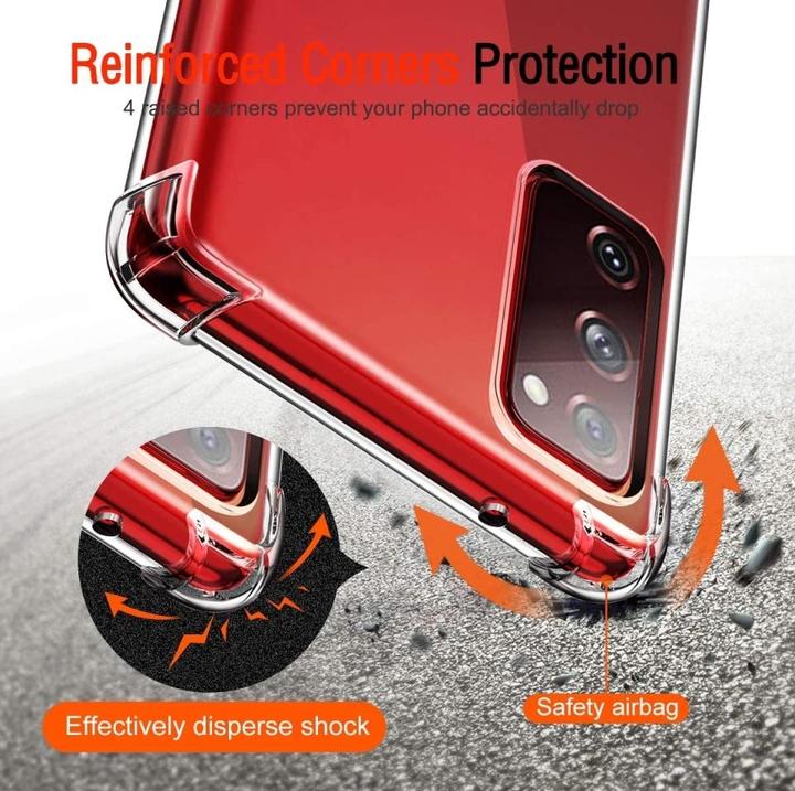 Productafbeelding Screenguard Kristalheldere Case Bumper (Samsung Galaxy S20 FE)