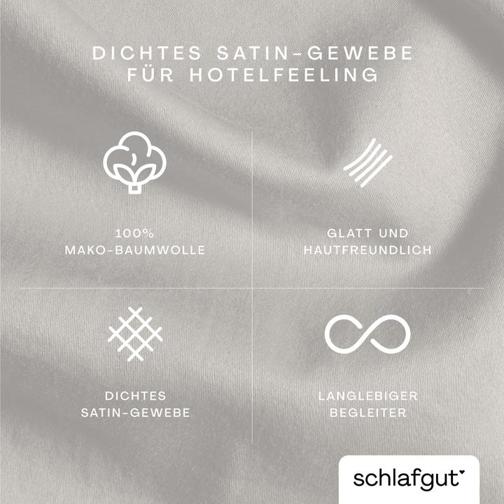 Produktbild schlafgut Woven Satin (Duvetbezug, 40 x 80 cm)