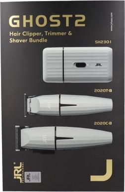 Actual product image JRL Pro Ghost Kit 2 Clipper Trimmer Shaver Bundle - Sh230i, 2020t-B, 2020c-B