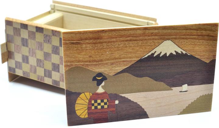 Actual product image Maruyama Himitsu Bako - Maiko (10 steps) - Puzzle box