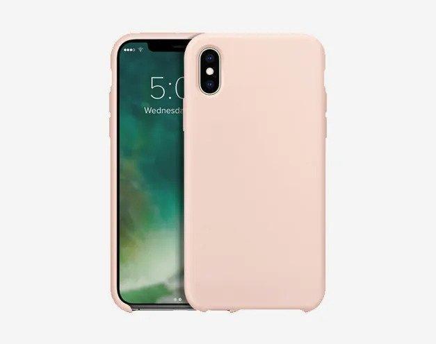 Actual product image Xqisit Back Cover Silicone Case AB iPhone 14 Pro MagSafe Black (Apple iPhone 14 Pro)