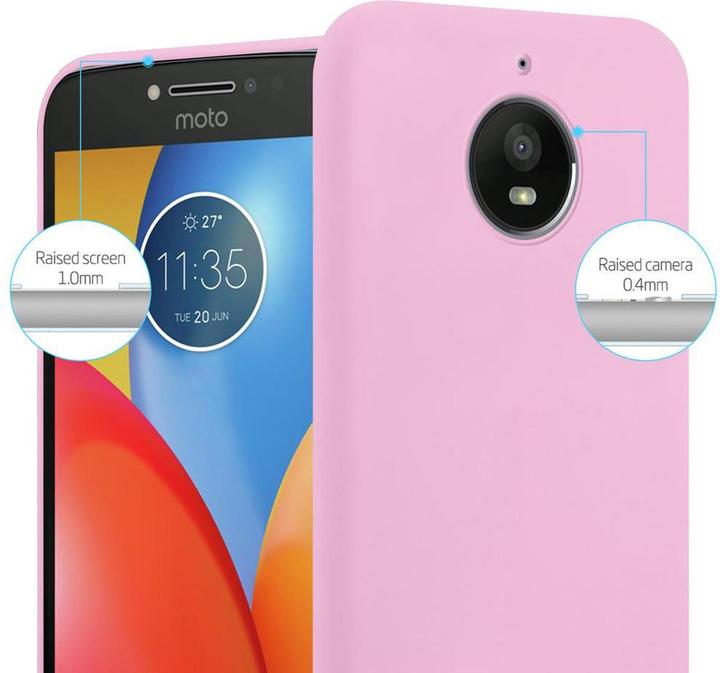 Actual product image Cadorabo TPU Candy Cover (Motorola Moto E4 Plus)