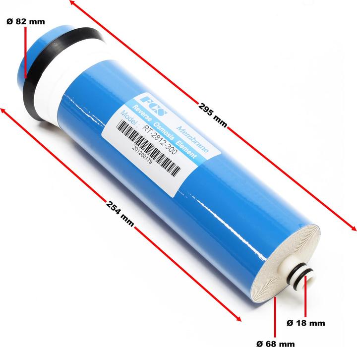 Image du produit Naturewater 10Pouces – 254mm Osmose Inverse Membrane 1200l/jour 300GPD