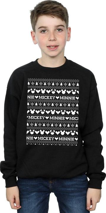 Image du produit Disney - Sweat MICKEY AND MINNIE CHRISTMAS FAIR ISLE - Garçon (116)