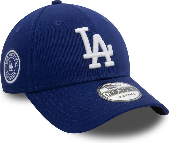 New Era baseball kappe mlb side patch 9forty los angeles dodgers otc (One Size)