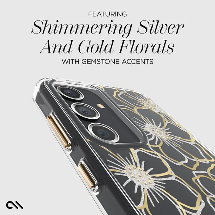 Actual product image Case-Mate Floral Gems (Samsung Galaxy S24)