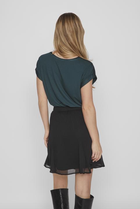 Actual product image Vila Round neckline top with short sleeves (42)