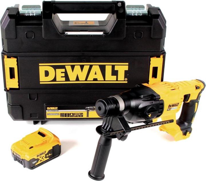 Actual product image DeWalt DCH 133 NT Battery combi hammer 18V 2,6J SDS plus Brushless + 1x battery 5,0Ah + TSTAK - without (Rechargeable battery operated)