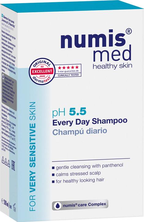 Produktbild Numis Med Shampoo, ph 5.5, 200 ml (200 ml, Flüssiges Shampoo)