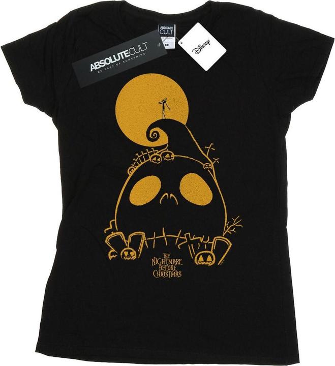 Immagine prodotto Disney Nightmare Before Christmas Jack Skellington Cemetary Maglietta Donna (M)