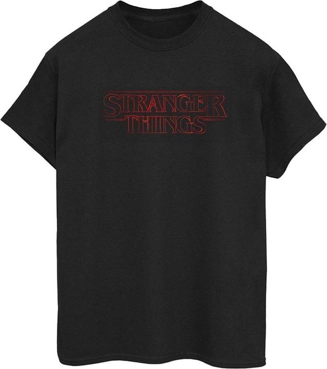 Immagine prodotto Netflix Stranger Things Glow Logo Maglietta Ampia Donna (XL)