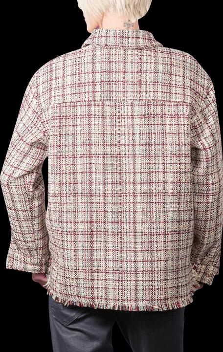 Immagine prodotto Scotch & Soda Glitter Tweed Shirt Jacket Ecru Lurex Melange (XS)
