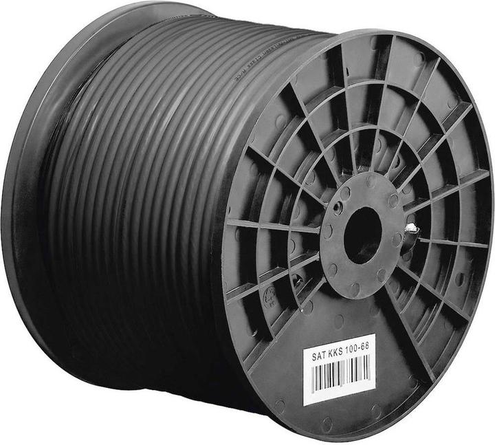 Actual product image Goobay Coaxial cable outer diameter (100 dB, Plug socket)