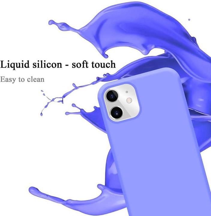 Actual product image Cadorabo TPU Liquid Silicone Case Cover (Apple iPhone 11)
