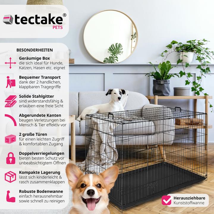 Actual product image tectake Luna (Dog, Foldable)