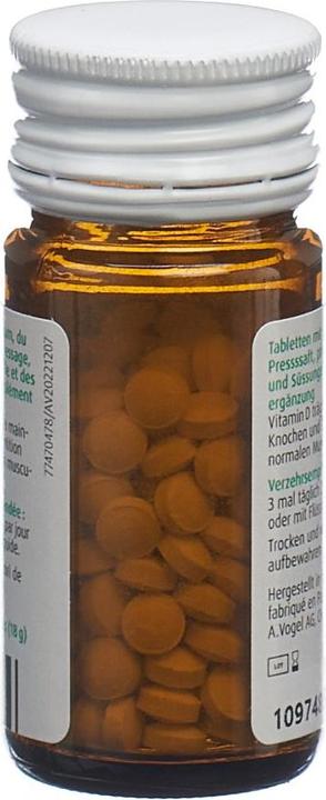 Immagine prodotto A. Vogel Vitamina D3 con compresse di ortica (180 Pezzo/i, Pillole, 74 g)