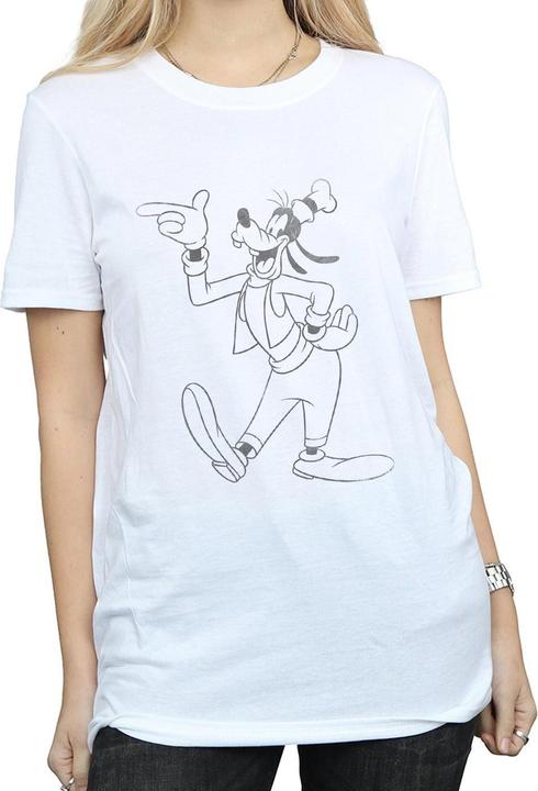 Immagine prodotto Disney Goofy Classic Baseball Maglietta Ampia Donna (XXL)