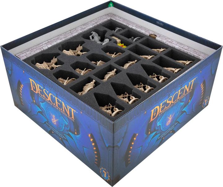 Immagine prodotto Feldherr AS10SET - Set di schiuma per Descent: Legends of Darkness - scatola di gioco base (Schiuma solida)
