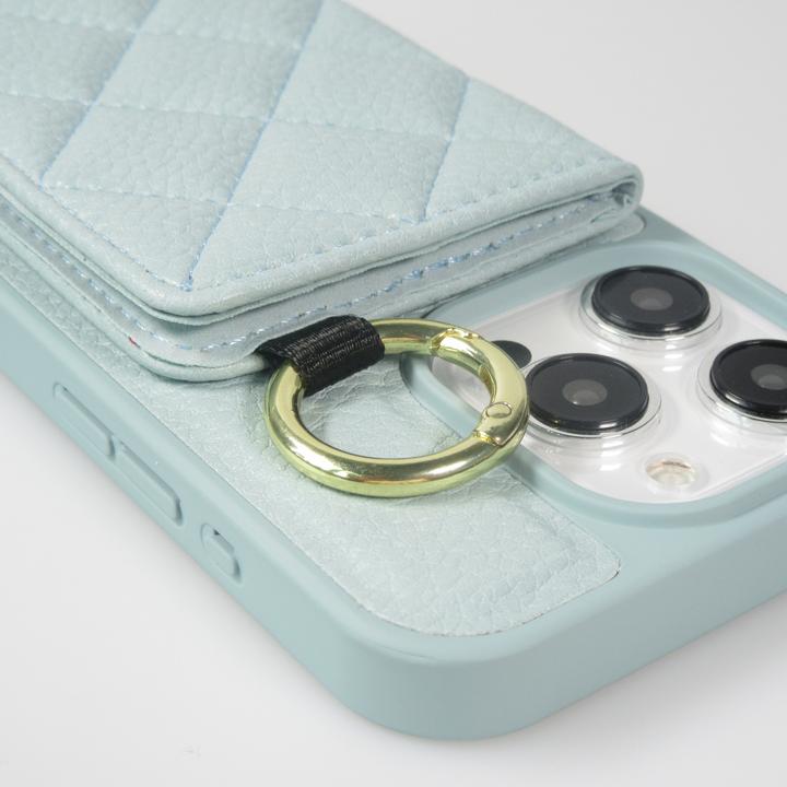 Immagine prodotto PhoneLook Hülle Gepolstertes Leder mit Spiegel und Kartenfach grosse abnehmbare Riemen (Apple iPhone 15 Pro)