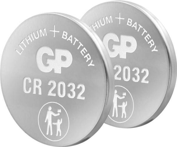Produktbild GP Batteries Lithium CR2032 (2 Stk., CR2032, 220 mAh)