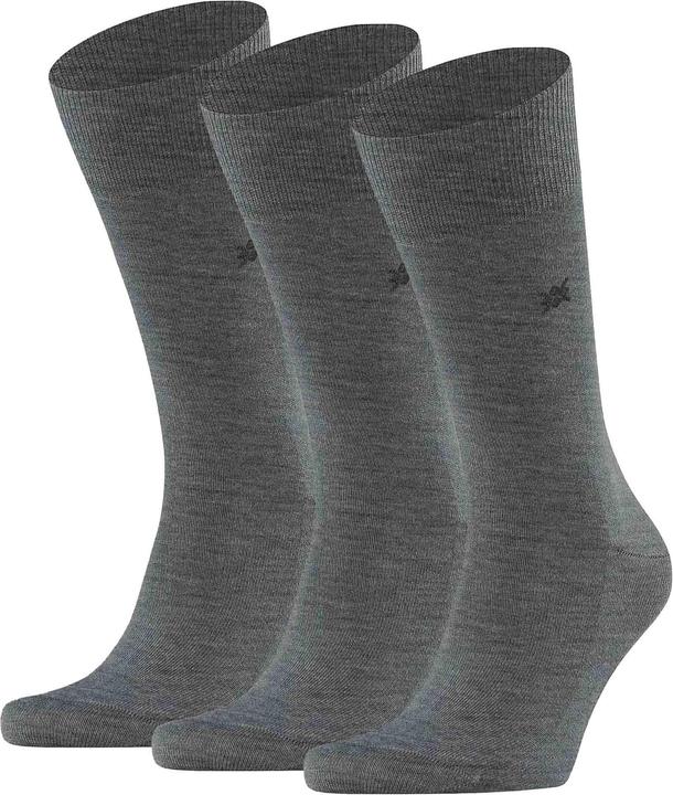 Burlington Socken Casual Bequem sitzend (3er Pack, 40 - 46)
