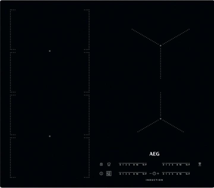 Produktbild AEG IKE64471IB Induktionskochfeld flächenbündig, 60 cm 949597261