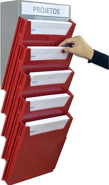 Immagine prodotto Eichner Classificatore da parete BIG, per formato UNI A4, altezza di riempimento 34 mm (A4)