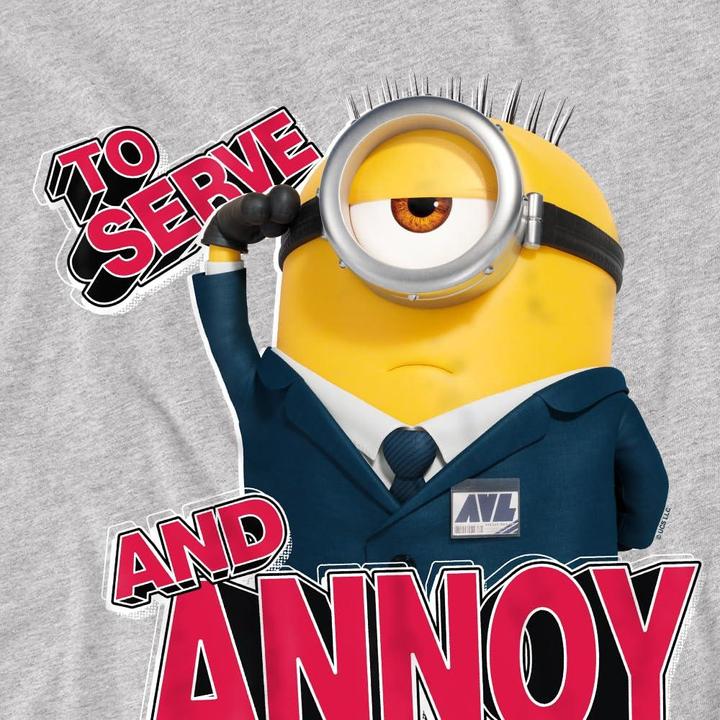 Produktbild Despicable Me Serve And Annoy TShirt (140)