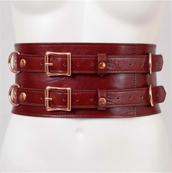 Immagine prodotto Liebe Seele Corsetto di lusso con polsino in pelle in vita