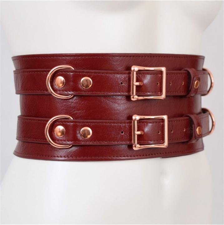 Immagine prodotto Liebe Seele Corsetto di lusso con polsino in pelle in vita