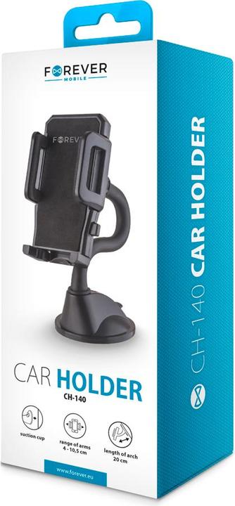Actual product image Forever car holder for windshield CH-140 black