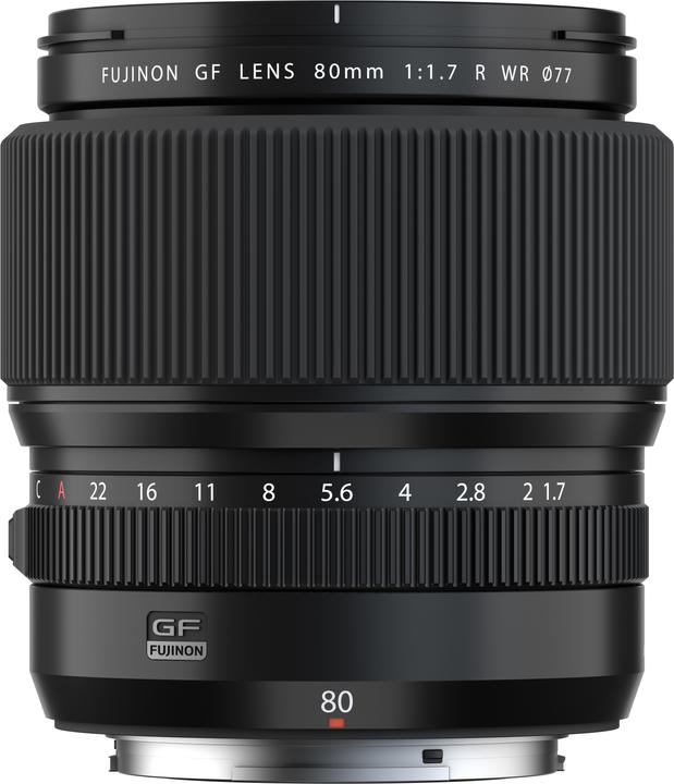 Actual product image Fujifilm FUJINON GF 80mm f/1.7 R WR (Fujifilm Fujinon GF, Medium format)