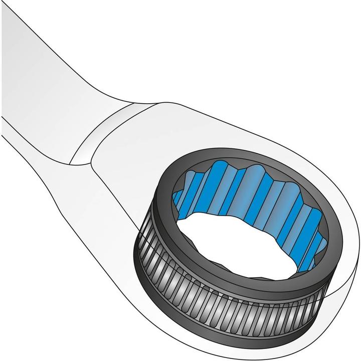 Produktbild Matador Knarren-Ringmaulschlüssel-Satz 5-tlg. 8 - 19 mm (19 mm, 10 mm, 17 mm, 8 mm, 13 mm)