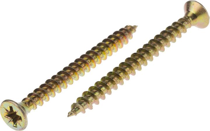 Produktbild Rs Pro 4.5X50 POZI CSK  WOODSCREW ZINC & YELLOW